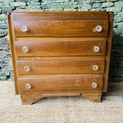 Commode vintage - poignées fleurs