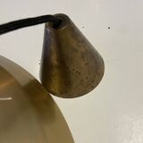 Brass & Glass Pendant Lamp by Carl Fagerlund for Orrefors, 1960s
