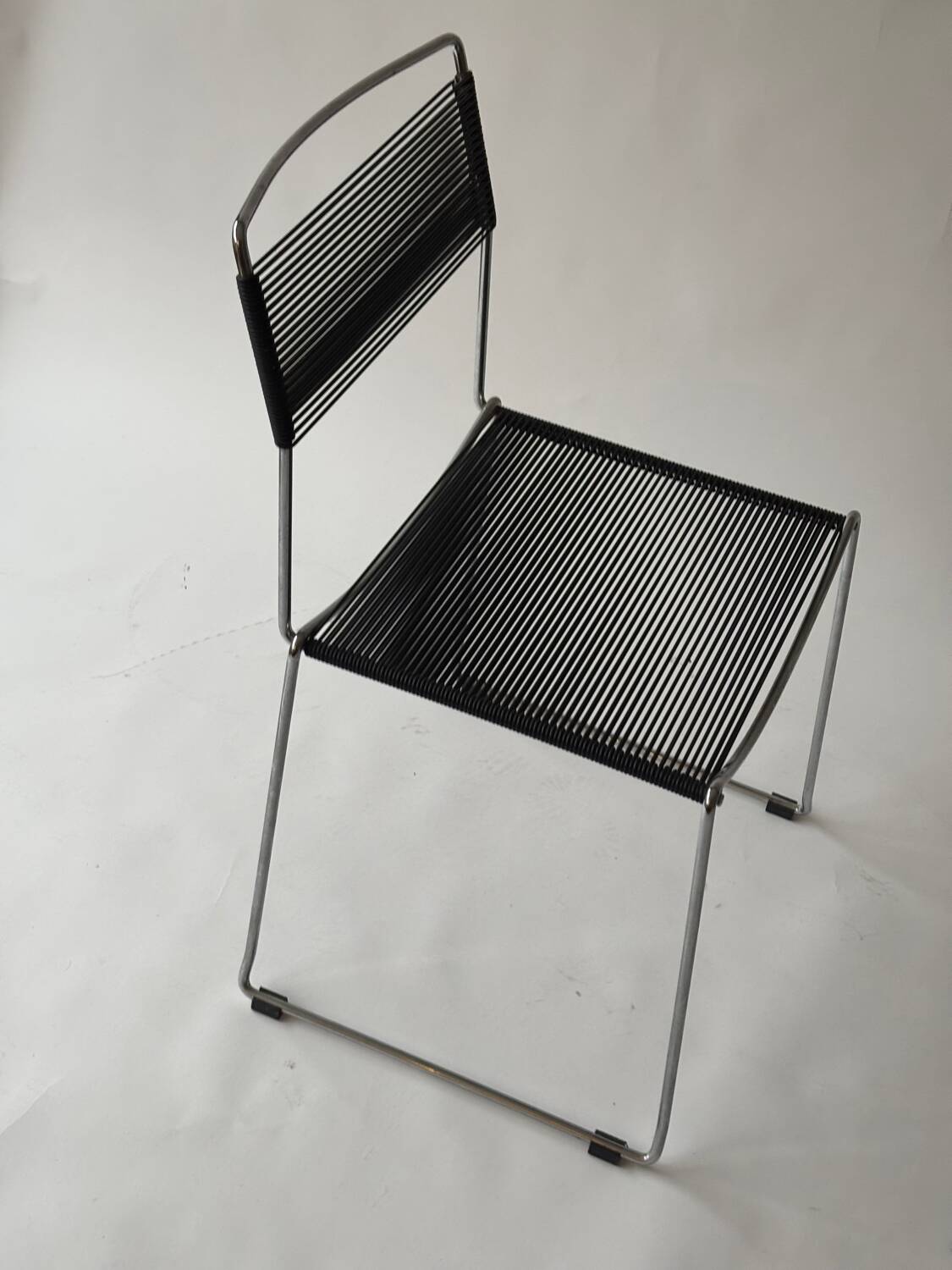 Set of 4 Spaghetti chairs by Giandomenico Belotti for Alias, Italy