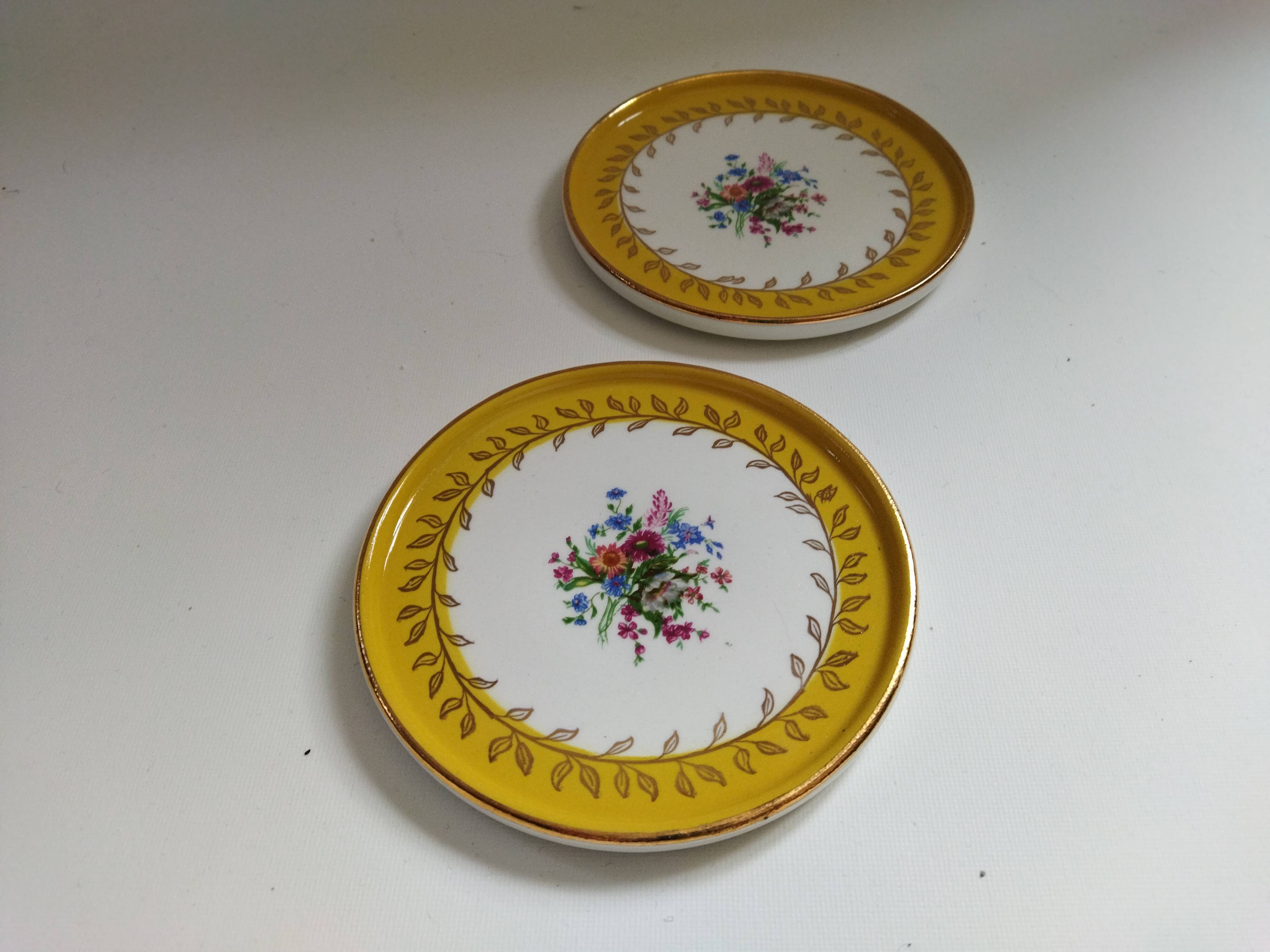 Gien "Floreal" bottle coaster
