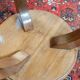 Art Deco walnut pedestal table