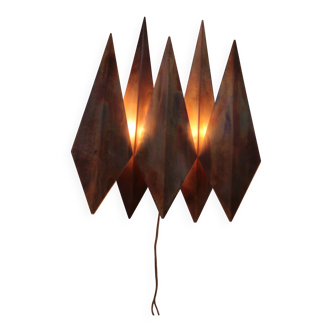 Danish Copper Walllamp from Svend Aage Holm Sorensen 1960