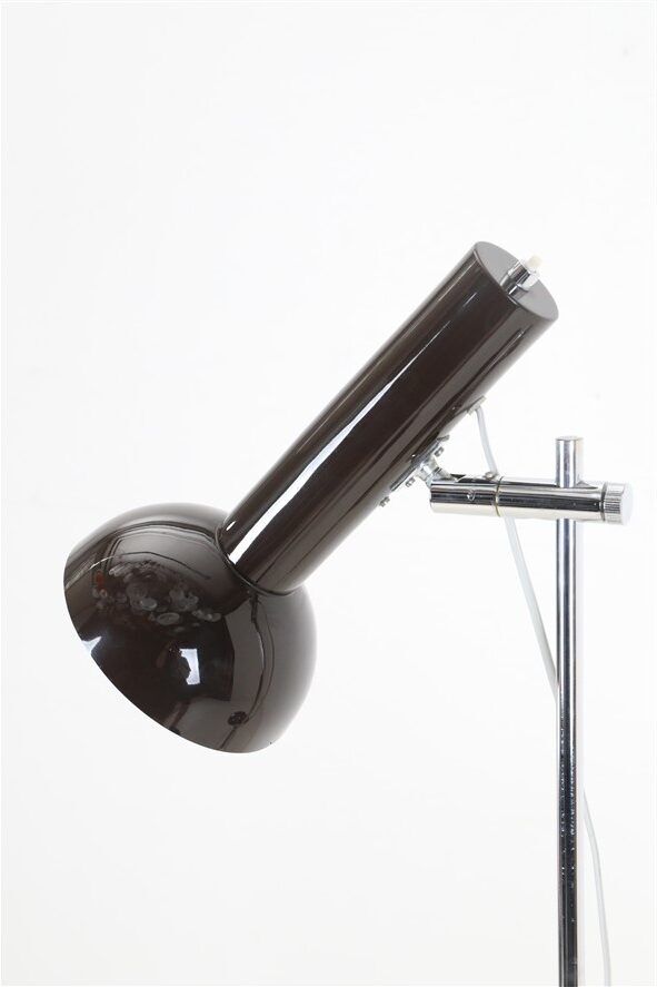 Big mid-century double-spot floor lamp / 1960s–1970s / space age / Danish modern design
