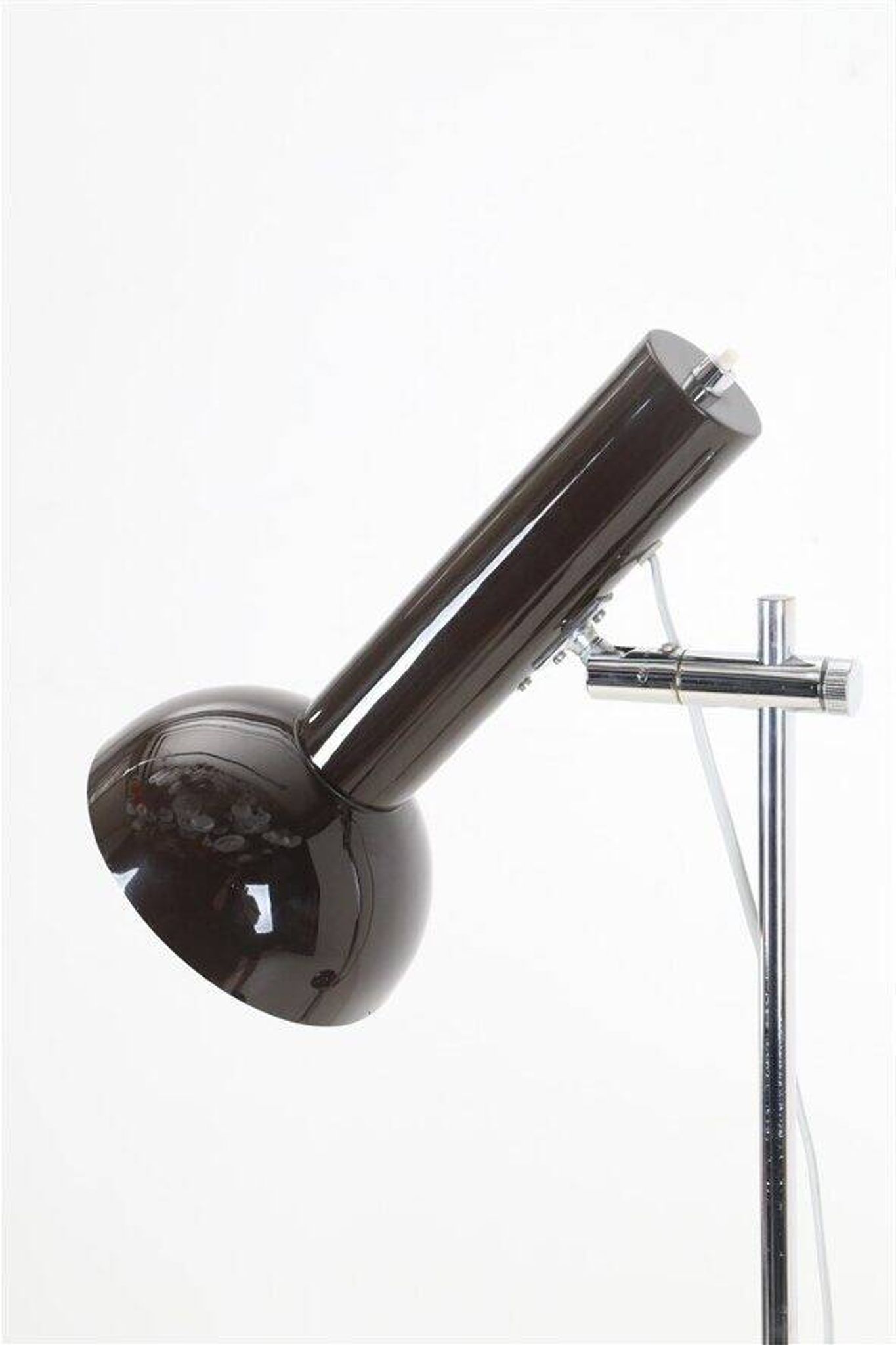 Big mid-century double-spot floor lamp / 1960s–1970s / space age / Danish modern design