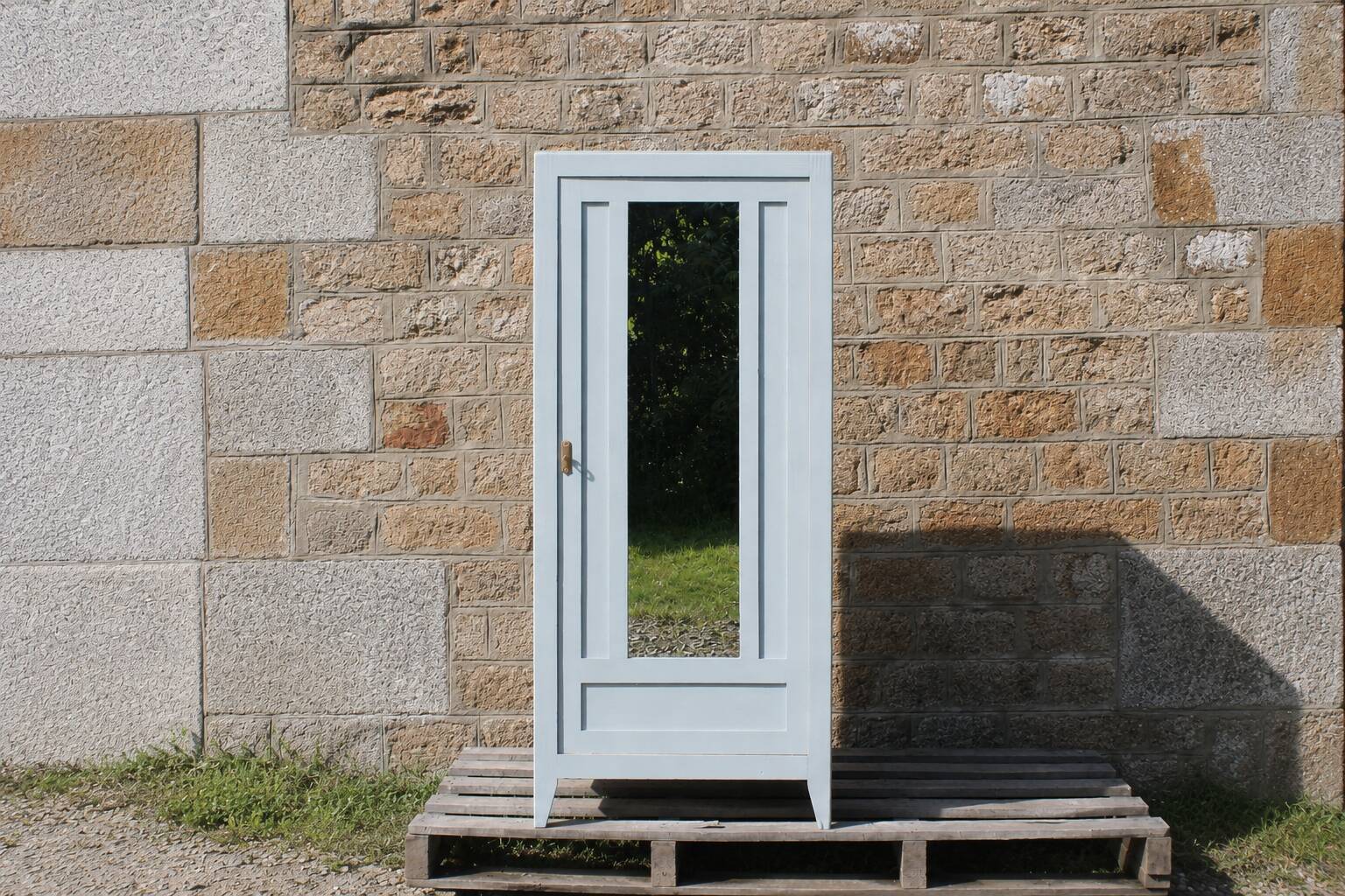 Renovated vintage wardrobe – Haussmannian style / chic country