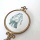 Brass hook with romantic decor for women