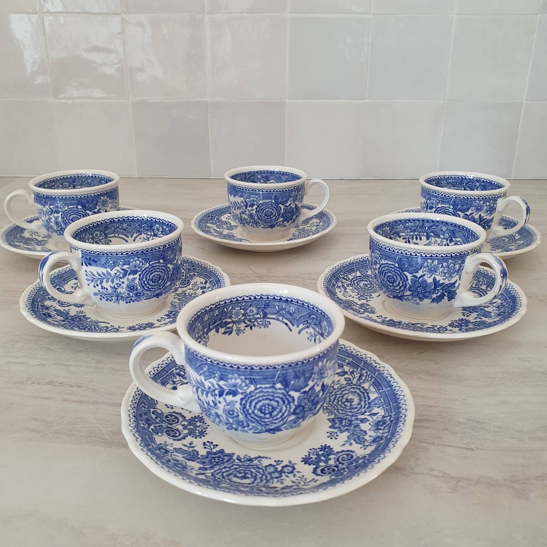 Villeroy & Boch collection Burgenland / Coffee service tea cups saucers