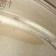 Oval dish, silver-plated metal, Christofle goldsmith, pearl frieze model, 49cm