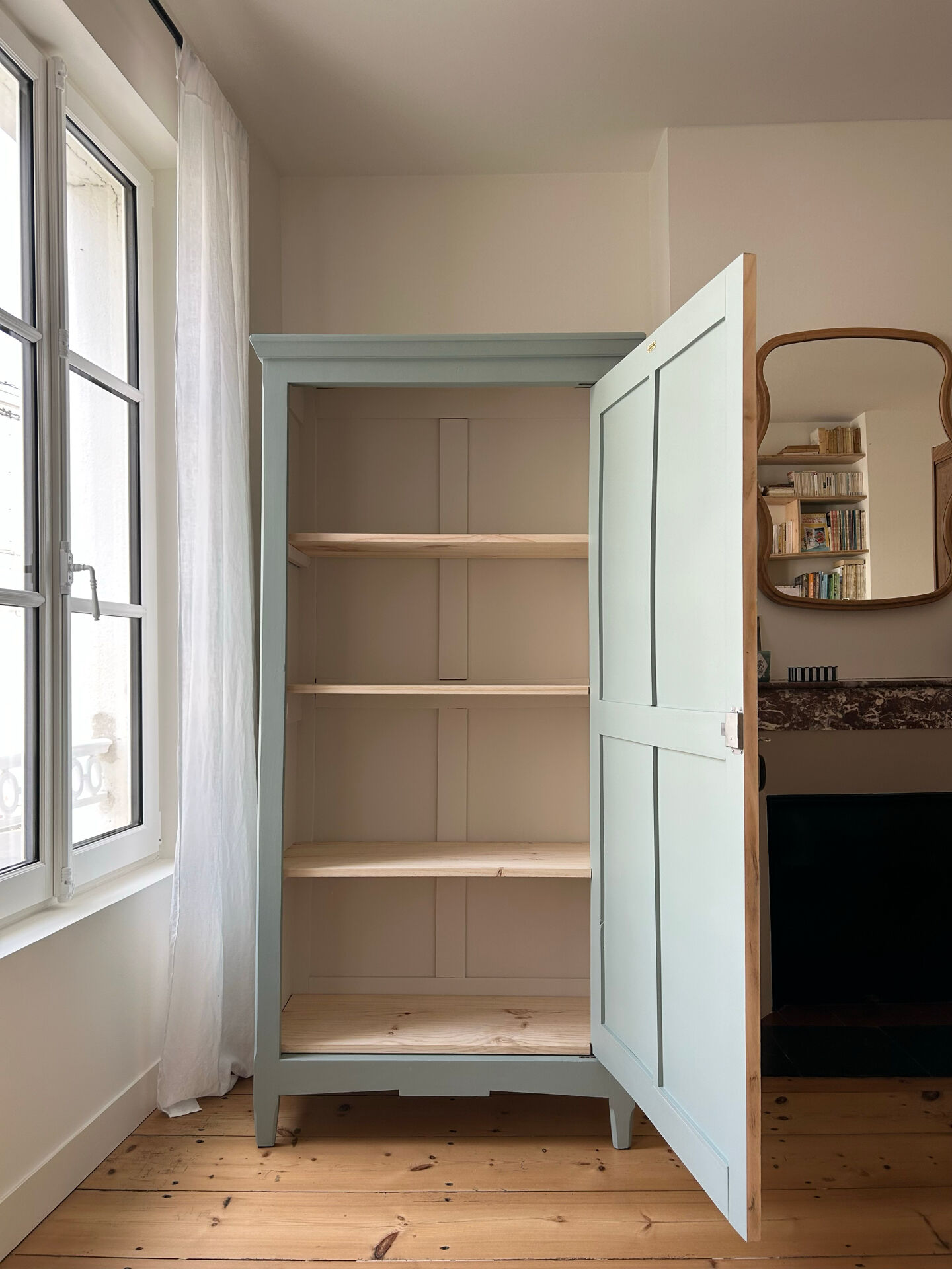Renovated Parisian Wardrobe