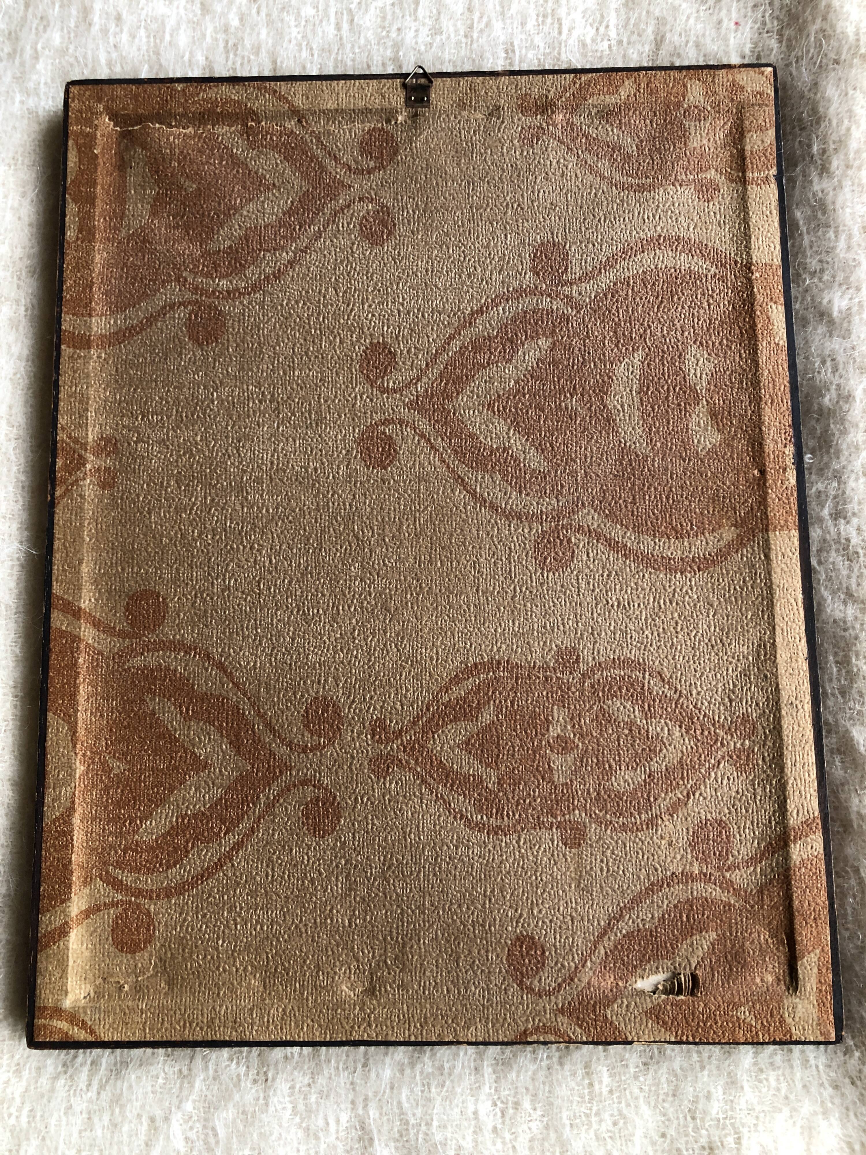 Bird engraving "trogon collaris"