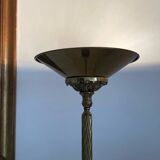 Lampe halogène en bronze