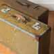 Old suitcase -vintage travel trunk