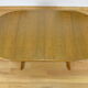 Lubke vintage 1960 Scandinavian design oval table