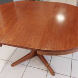Baumann house extendable round table vintage 1970s