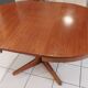 Baumann house extendable round table vintage 1970s