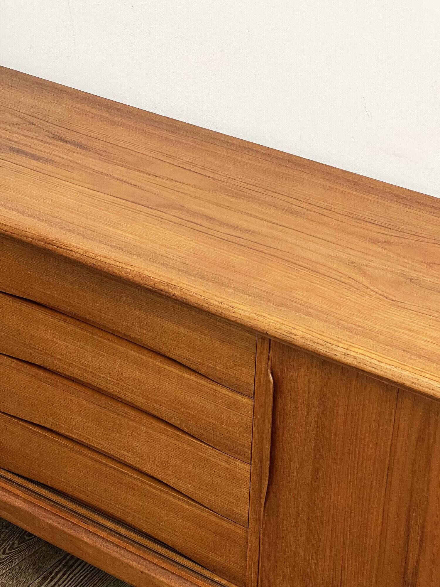 Danish Mid-Century Modern Sideboard in Teak by Axel Christensen Odder Furniture, 1960s