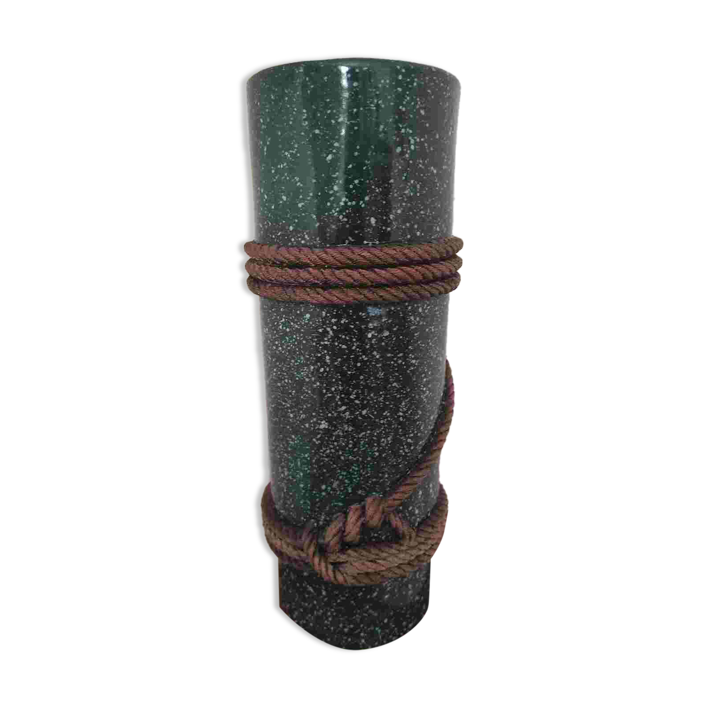 Nautical knot decor vase