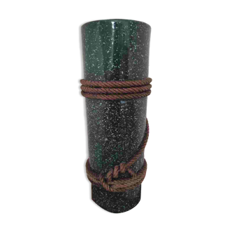 Nautical knot decor vase