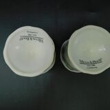 Duo of coquetiers Villeroy - Boch - Riviera