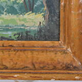 Tableau paysage champêtre