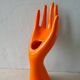 Hand ring sizer, praticality ceramic orange
