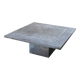 Draenert slate topped coffee table