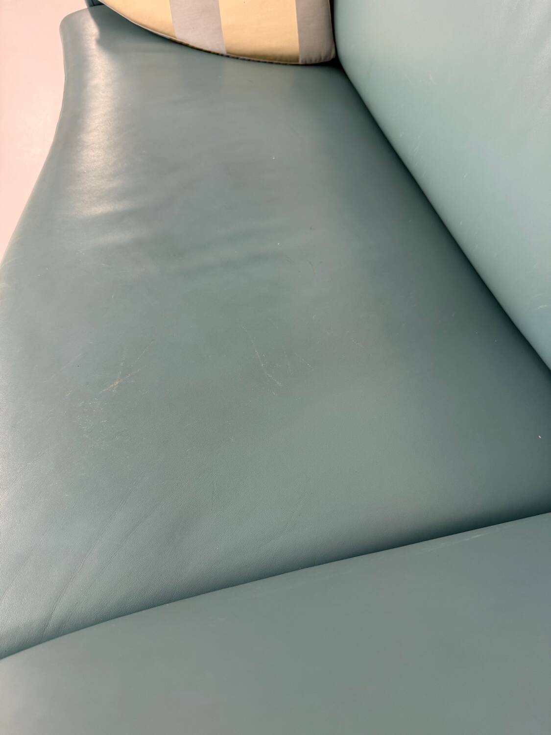 Living room sofa and armchair Atlantis design from the 90s by Wittmann vintage