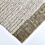 7x10 Dark Green White Handmade Wool Turkish Rug, 200x300Cm SK 242094