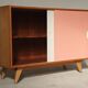 Buffet U452 pink and white by Jiri Jiroutek for Interier Praha