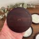 Lot 6 dessous verre bois nacre vintage