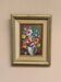 Oil on Canvas Laid on Panel “ Vase” by Sascher, Vintage & Framed 22×27cm