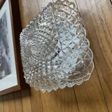 Small antique square vintage wall/ceiling light, 18 cm