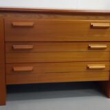 Oak-plated dresser 1980