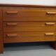 Oak-plated dresser 1980