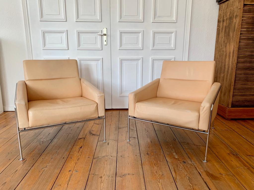 Arne Jacobsen Airport Chairs for Fritz Jansen 60s