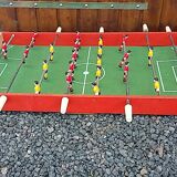 Old foosball table wooden