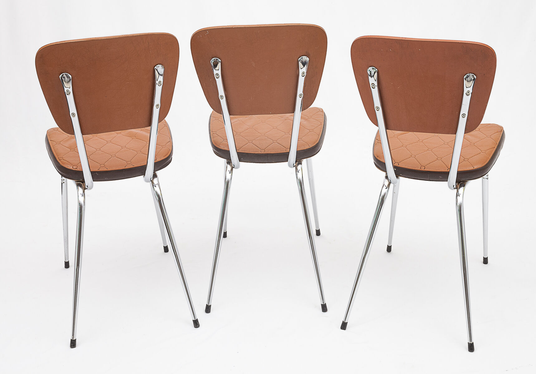 Set of 6 vintage kitchen chairs, 1970