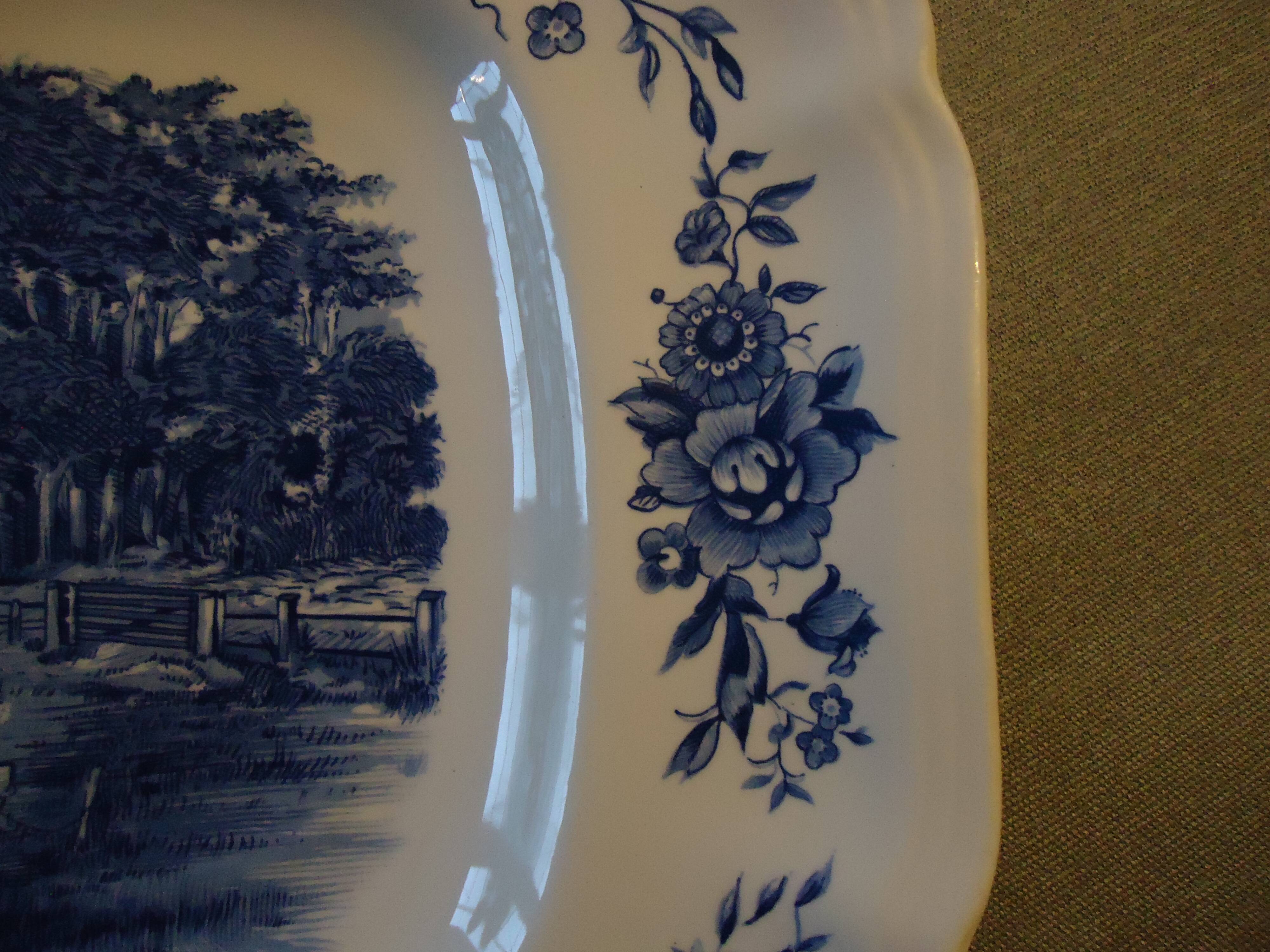 Sarreguemines serving dish “Romantic” model