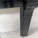 Napoleon III period fireplace with a black marble corbel. 19th century.
