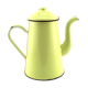 Cafetière émaillée jaune