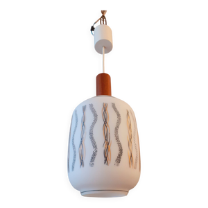 Plafonnier en opaline