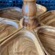 Olive wood appetizer dish
