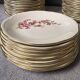 Gien France Peach Blossom dinnerware set