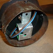 Wall lamp in iron