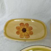 Soleil Gien set – large dishes and vintage serving dish