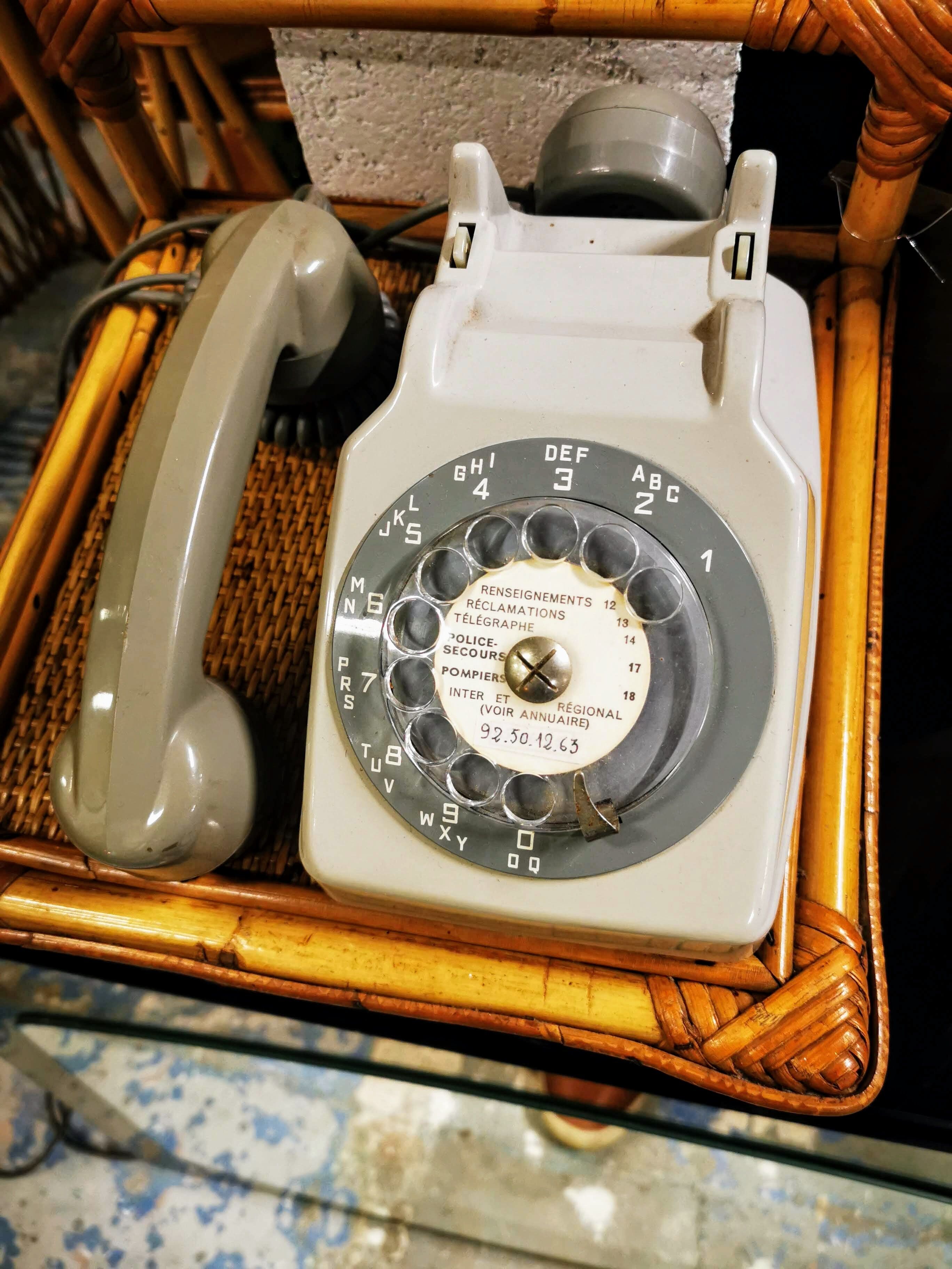 Vintage dial phone