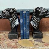 Pair of cast iron bookends