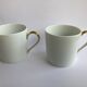 2 Limoges Haviland Stanislas model coffee cups (?)