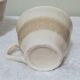 Coffee set 8 cups and sugar bowl from the earthenware factory of Pornic