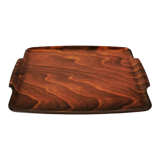 Wooden tray, Gerlino, Germany, 1970s